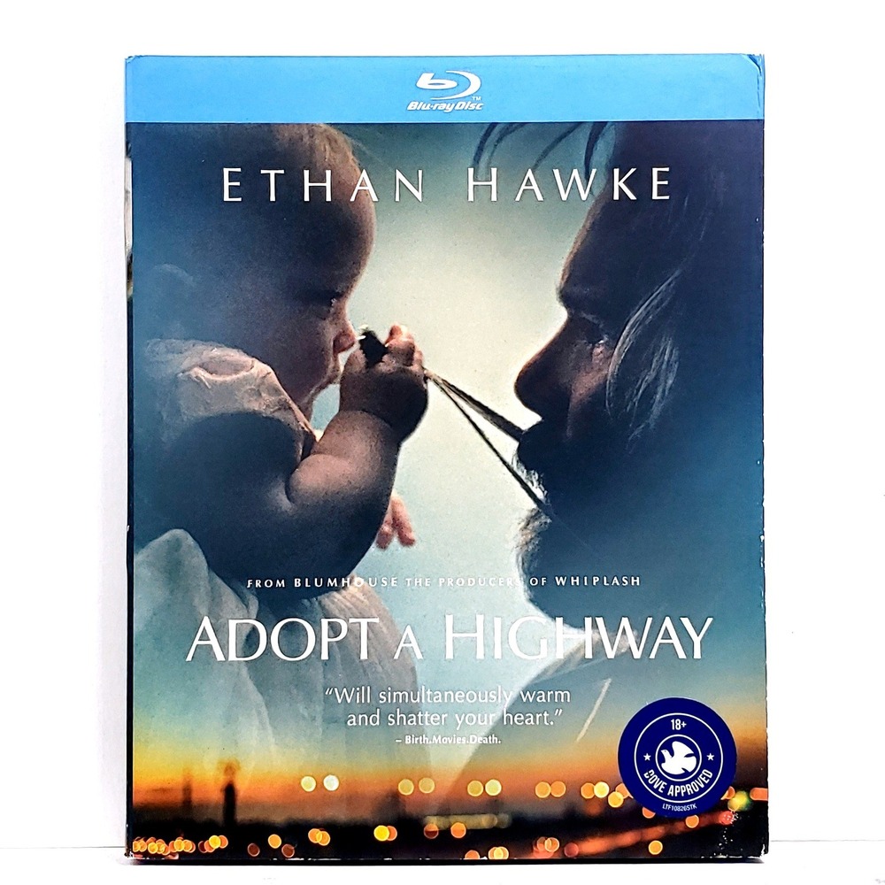 Adopt A Highway Blu-ray Ethan Hawke Blumhouse Drama Movie Excellent